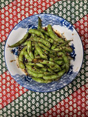 Soy Garlic Edamame