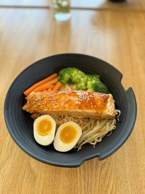 Salmon Teriyaki Rice Bowl