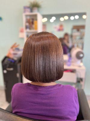 Cut & color by Trish.