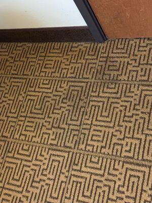 Floor carpet in our room