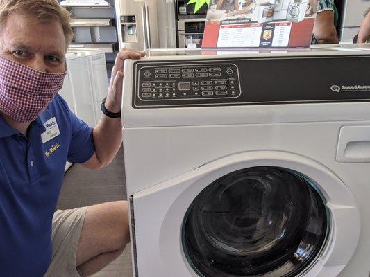 Tim really gave me a great education on commercial washers.