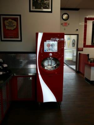 Coke freestyle machine