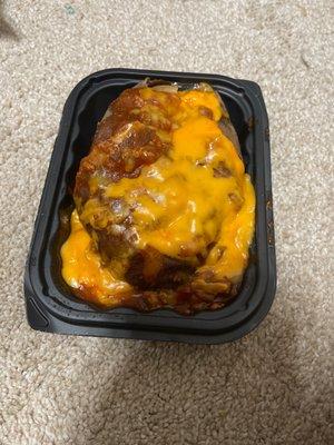 Asked for chili cheese fries and got this.