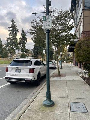 Street Parking Available in the front of the shop