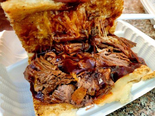 Beef Brisket Sandwich (built with the Dutch Crunch Side)