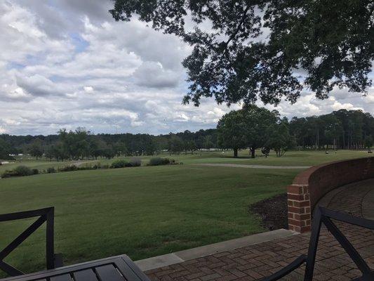 Back patio view