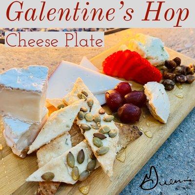 Galentine's Cheese plate