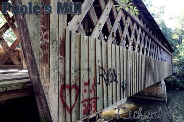 Really makes me sad the lack of respect for history that is on full display at so many of these bridges.