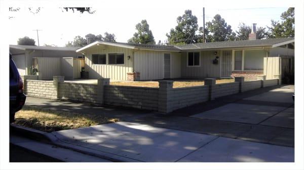 Front of daycare across from Fairwood park