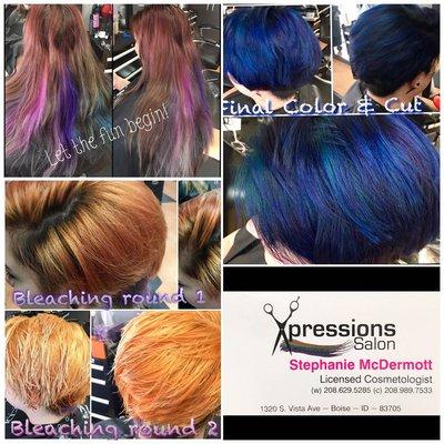 Fashion colors by Stephanie!