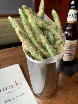 Tempura Green Beans, Kirin