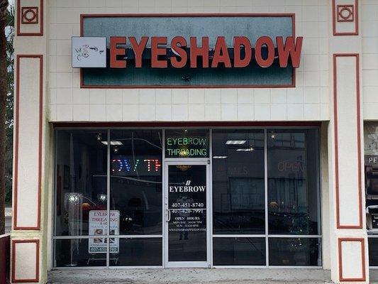 Eyeshadow Store Front