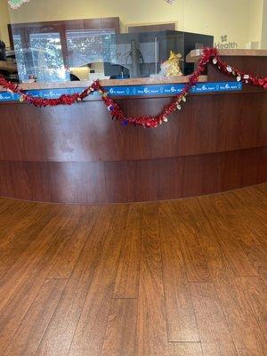 Front desk