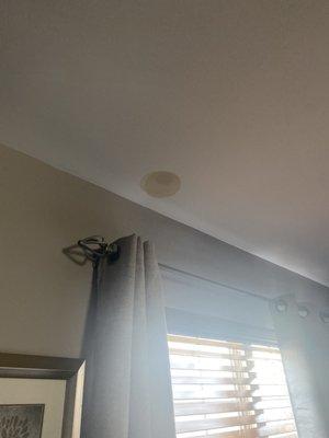 Damage to ceiling that has been left unresolved for over 10 weeks