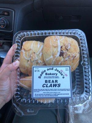 Bear claws. Soooo good!