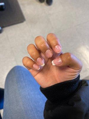 French Manicure that didn't last at all!