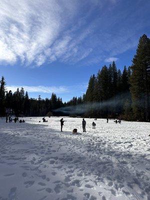 In the state park