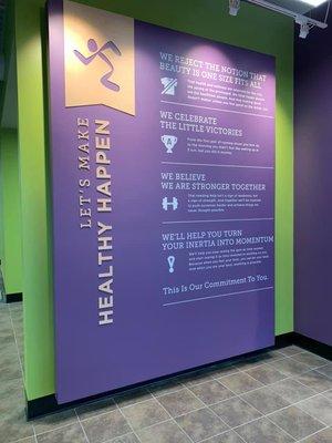 Anytime Fitness Values