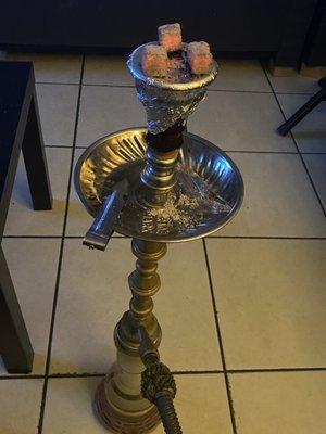 Double apple hookah