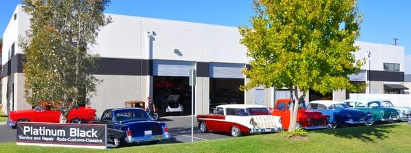 Auto Restoration, Modification and Service for Custom and Classic Hot Rods at Platinum Black