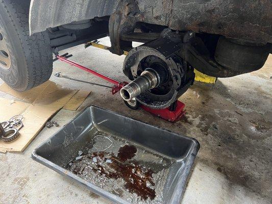 Axle repair