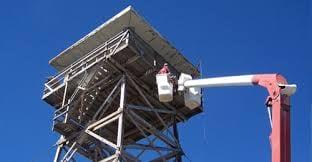 Tower rehab for US Forest Service