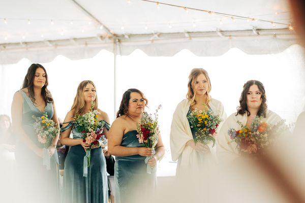 Bridal party glam