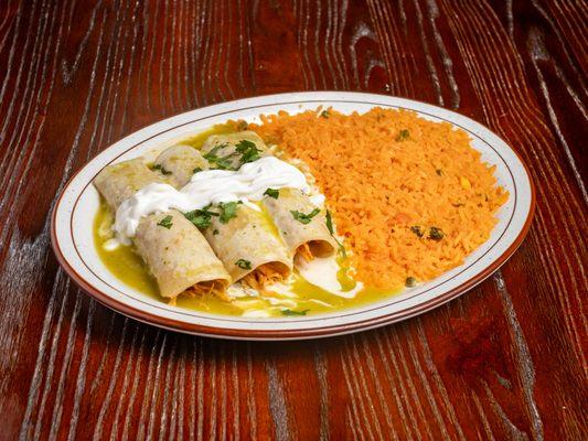 Enchiladas Verdes