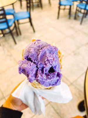 Dairy Free Ube Sweet Potato flavor