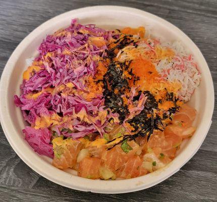 Regular Salmon Poke Bowl