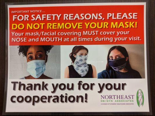 Mask Notice