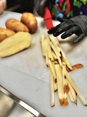 Hand Cut French Fries