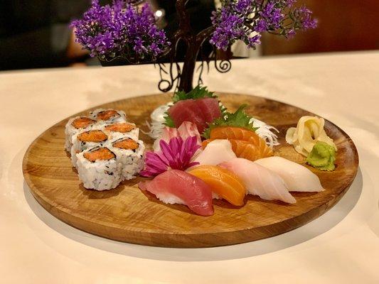 Sushi & Sashimi Combo $19.95