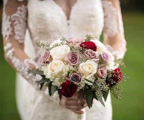 Beautiful shot of our Bridal Bouquet by BeauRidgePhotography