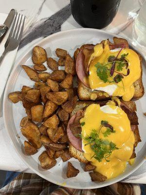 Pork Benedict