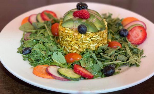 Avacado Vel Puri Salad