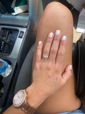 White gel set