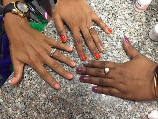 We absolutely looooved our nails! Best nail salon in the county!