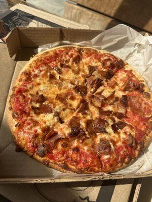 Small Bacon pizza AMAZING