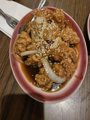 Sesame chicken