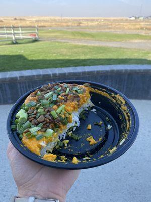 Pumpkin curry bowl