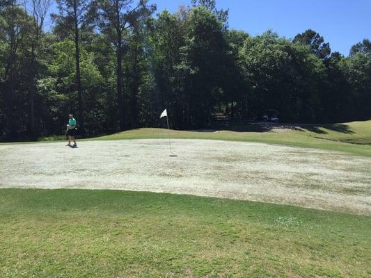 April 2016 - Worst greens I've ever played on. Located in a rural but nice neighborhood. Will not be making a return trip.