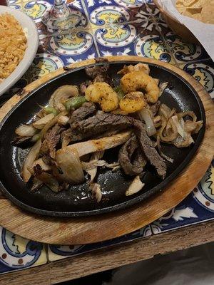 Trio Fajitas