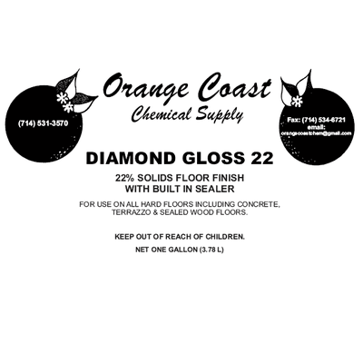 Diamond Gloss - Shine and Seal your floor with amazing Wax.