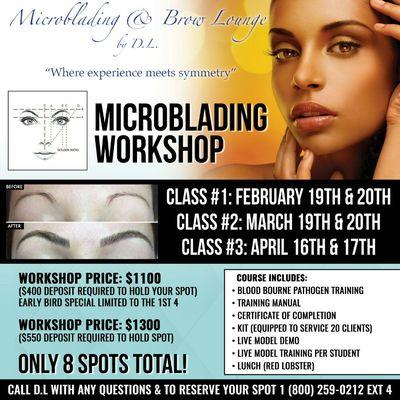 Microblading training offered