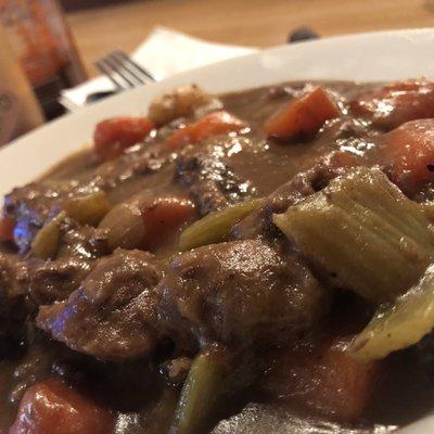 Super hearty flavorful Irish beef stew