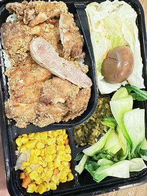 Fried chicken bento. The best!