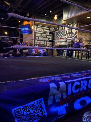 Micro Mania Wrestling only at Whiskey Barrell