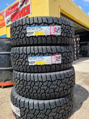 we also sale tire used or new