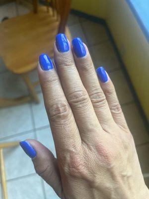 Gel manicure